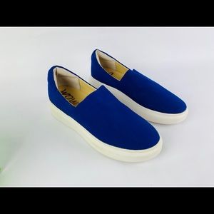 Sam Edelman royal blue stretch nerah slip on sneak